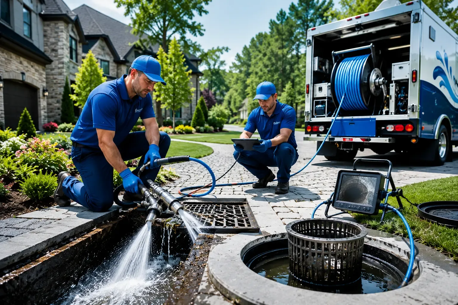 Local outdoor drain cleaning professionals in Oakwood, IL
